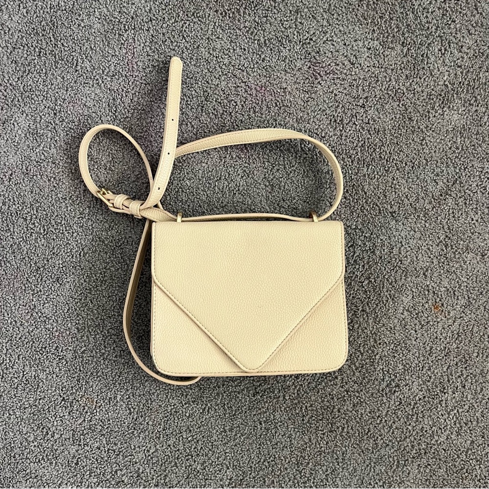Cream Crossbody Bag